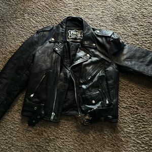 First genuine leather jacket